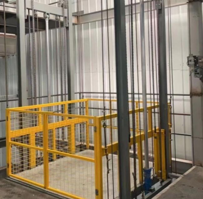 华蓥导轨式升降机一般加工周期